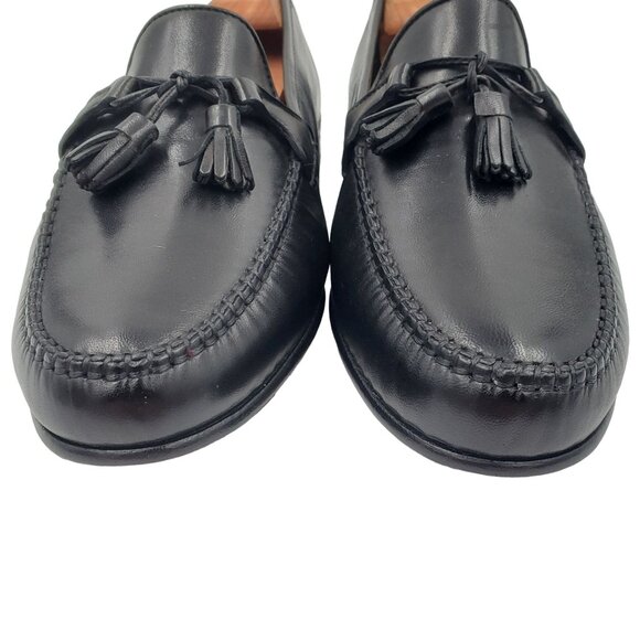 NEW Allen Edmonds Italy Dress Shoes Mens 12B Butter Soft Black Leather Loafers - Picture 10 of 14